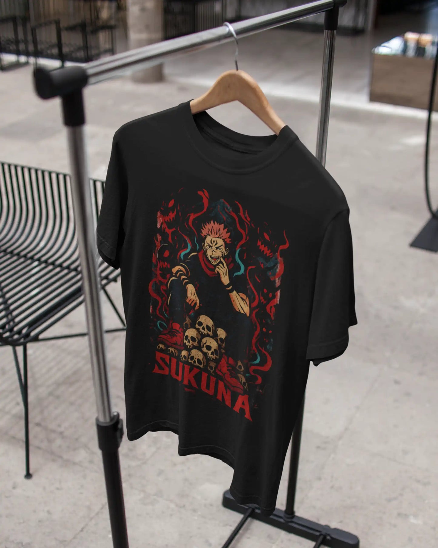 AWBlack sukuna-jujutsu-kaisen-tshirt