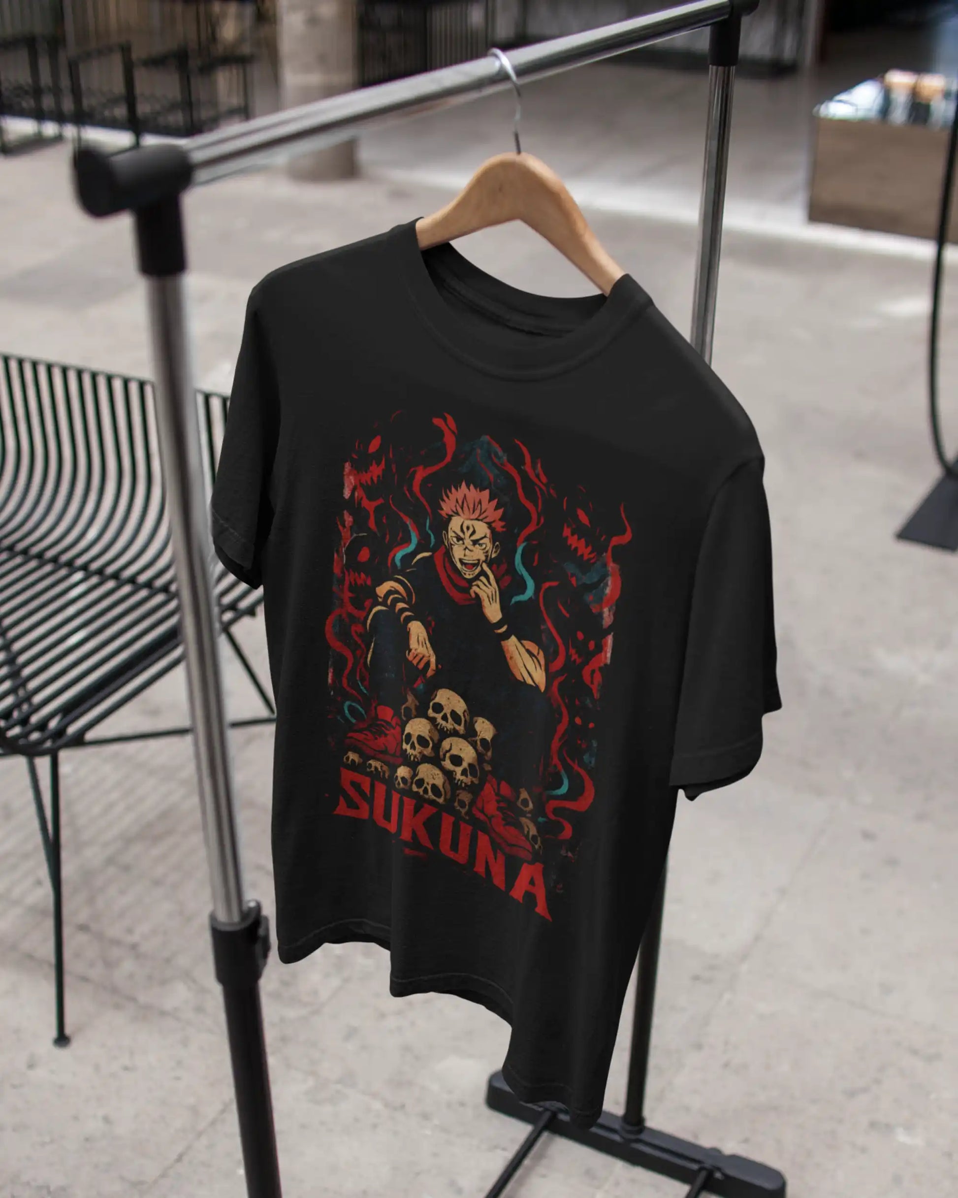 AWBlack sukuna-jujutsu-kaisen-tshirt