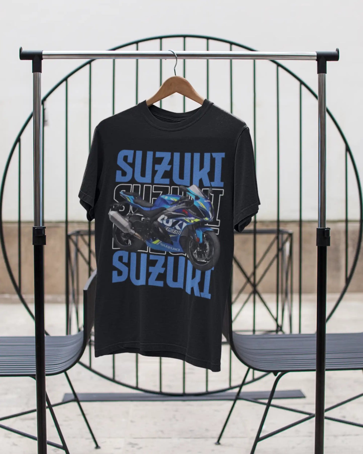 Suzuki GSX-R Motorcycle Bike T-Shirt  | Multi-Fit Premium 180 GSM | S-7XL