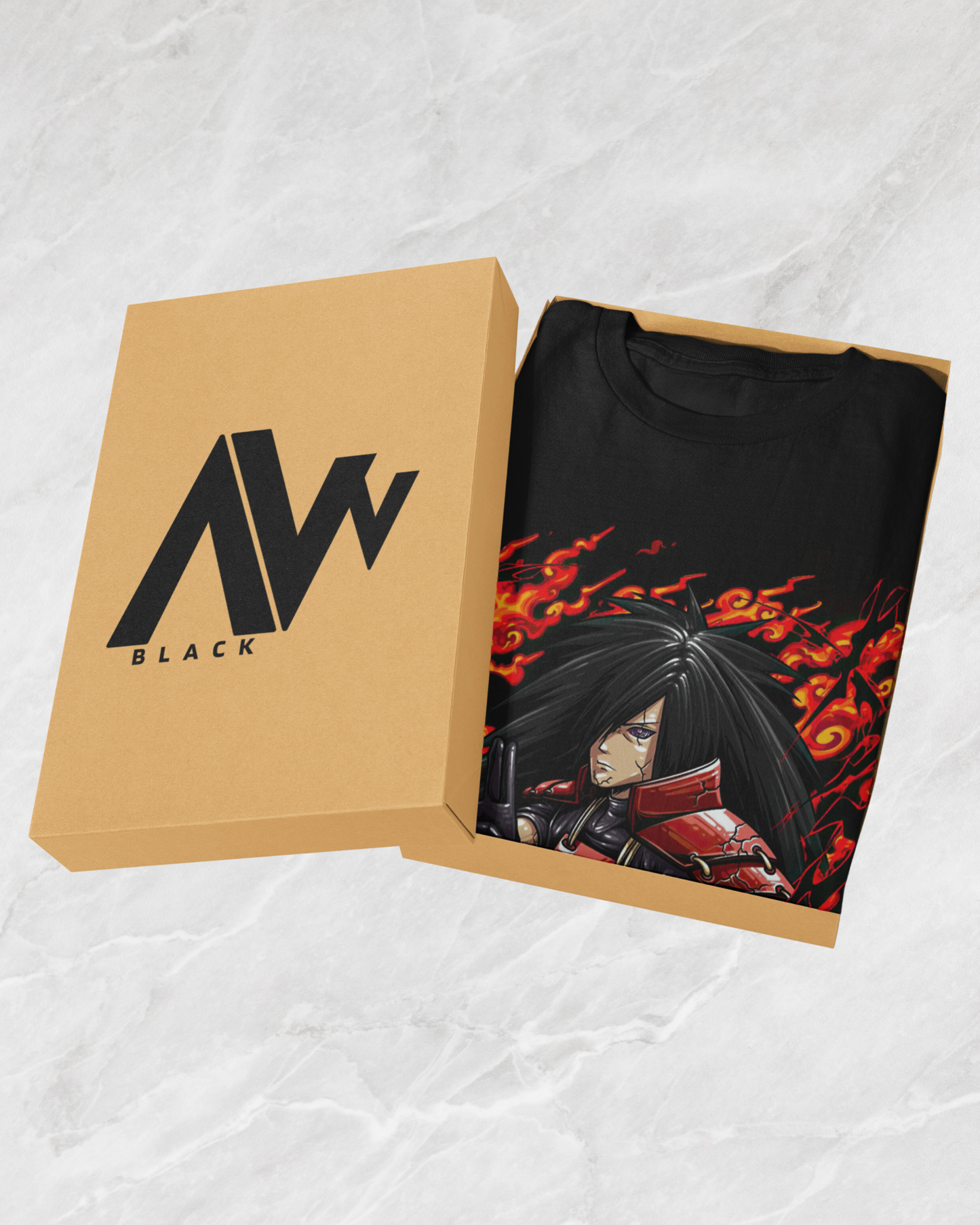 Uchiha Inferno Oversize | Regular Fit | Plus Size Premium Black T-Shirt | S to 7XL