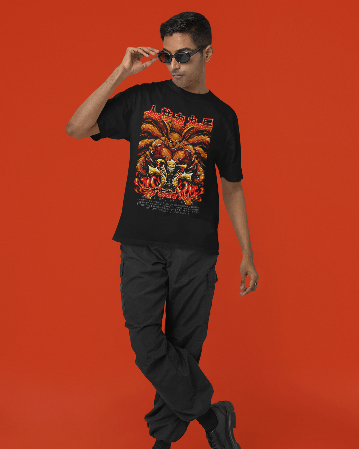 Unleashed Power Oversize | Regular Fit | Plus Size Premium Black T-Shirt | S to 7XL