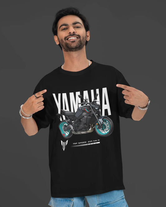 Yamaha MT-09 Motorcycle  Bike T-Shirt  | Multi-Fit Premium 180 GSM | S-7XL