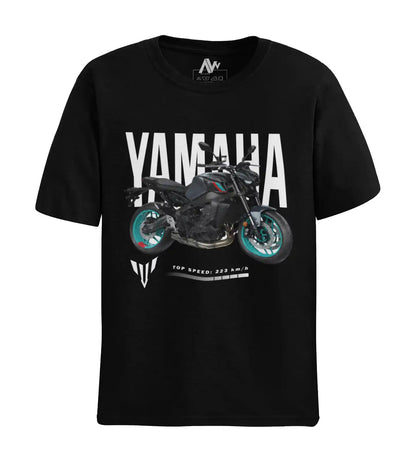 Yamaha MT-09 Motorcycle  Bike T-Shirt  | Multi-Fit Premium 180 GSM | S-7XL