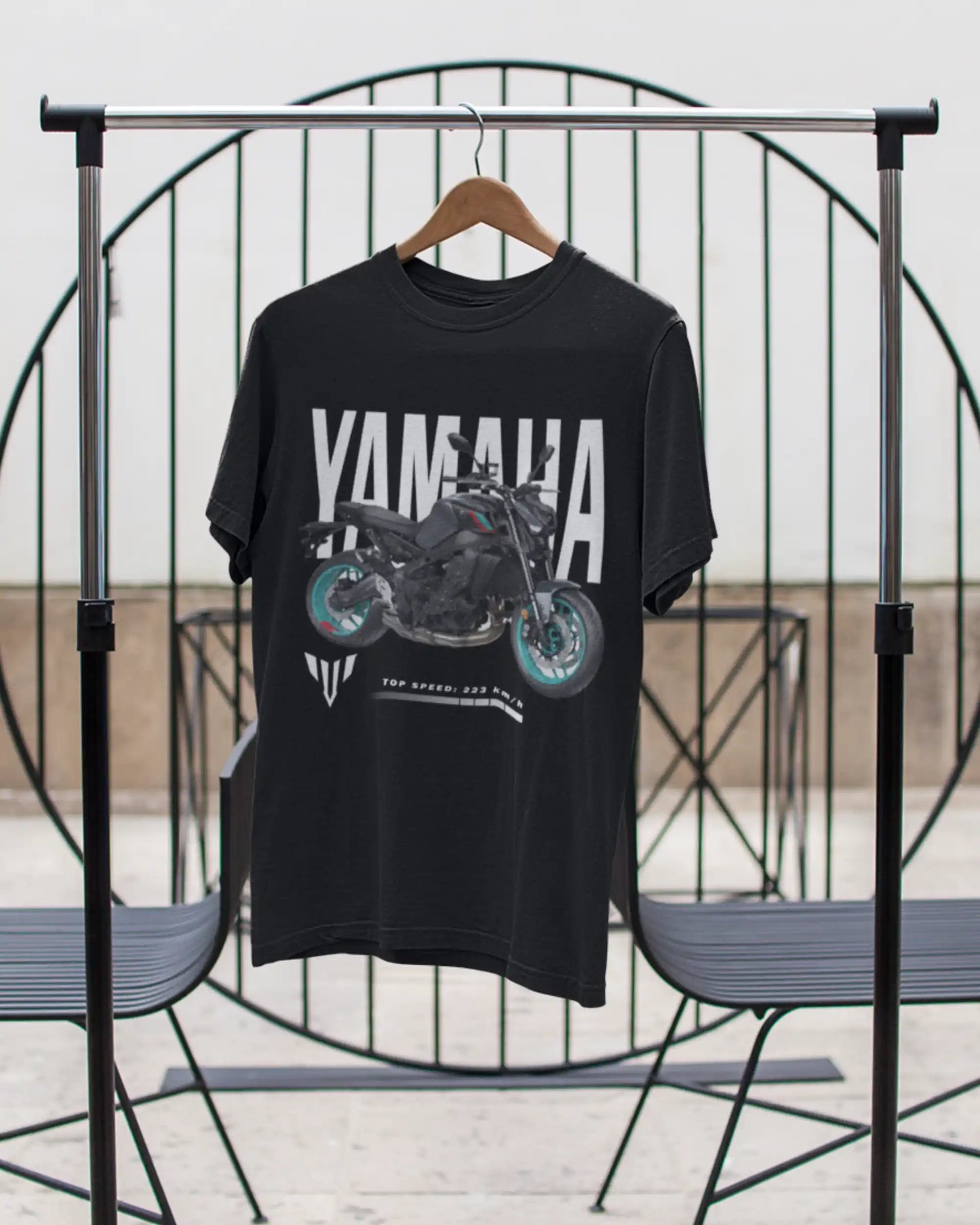 Yamaha MT-09 Motorcycle  Bike T-Shirt  | Multi-Fit Premium 180 GSM | S-7XL