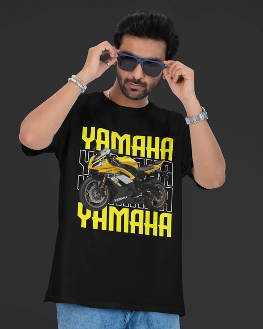 Yamaha R6 Motorcycle Bike T-Shirt  | Multi-Fit Premium 180 GSM | S-7XL