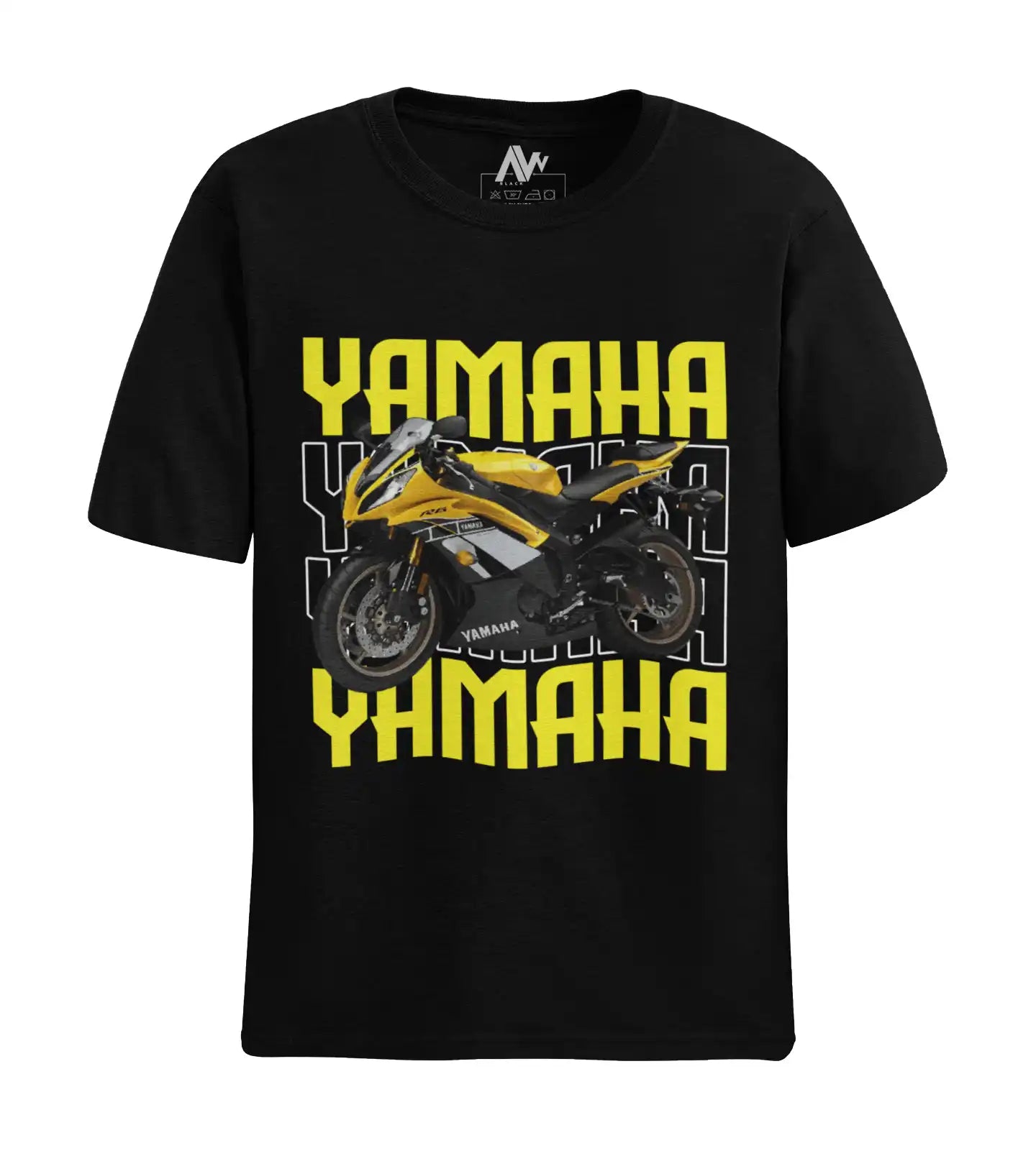 Yamaha R6 Motorcycle Bike T-Shirt  | Multi-Fit Premium 180 GSM | S-7XL