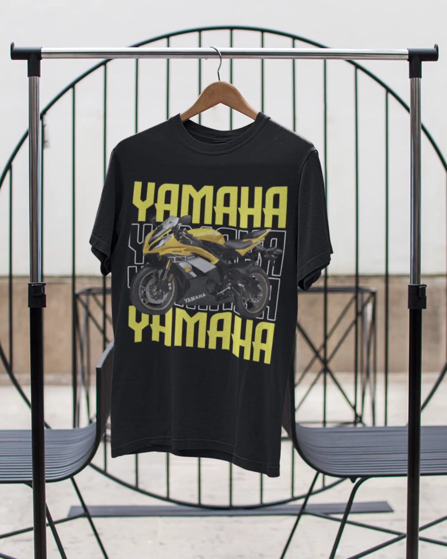Yamaha R6 Motorcycle Bike T-Shirt  | Multi-Fit Premium 180 GSM | S-7XL