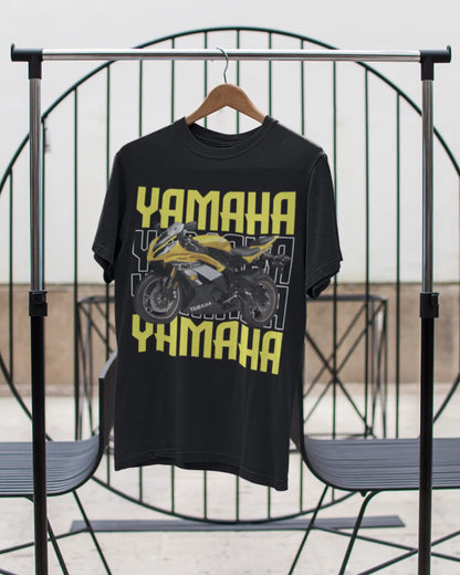 Yamaha R6 Motorcycle Bike T-Shirt  | Multi-Fit Premium 180 GSM | S-7XL