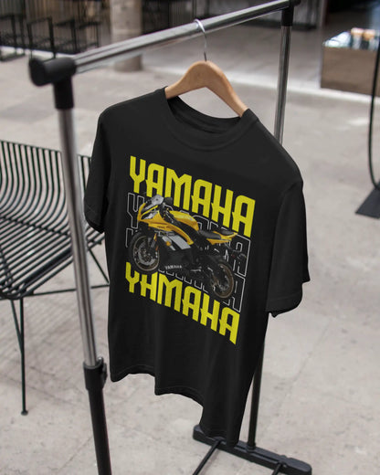Yamaha R6 Motorcycle Bike T-Shirt  | Multi-Fit Premium 180 GSM | S-7XL