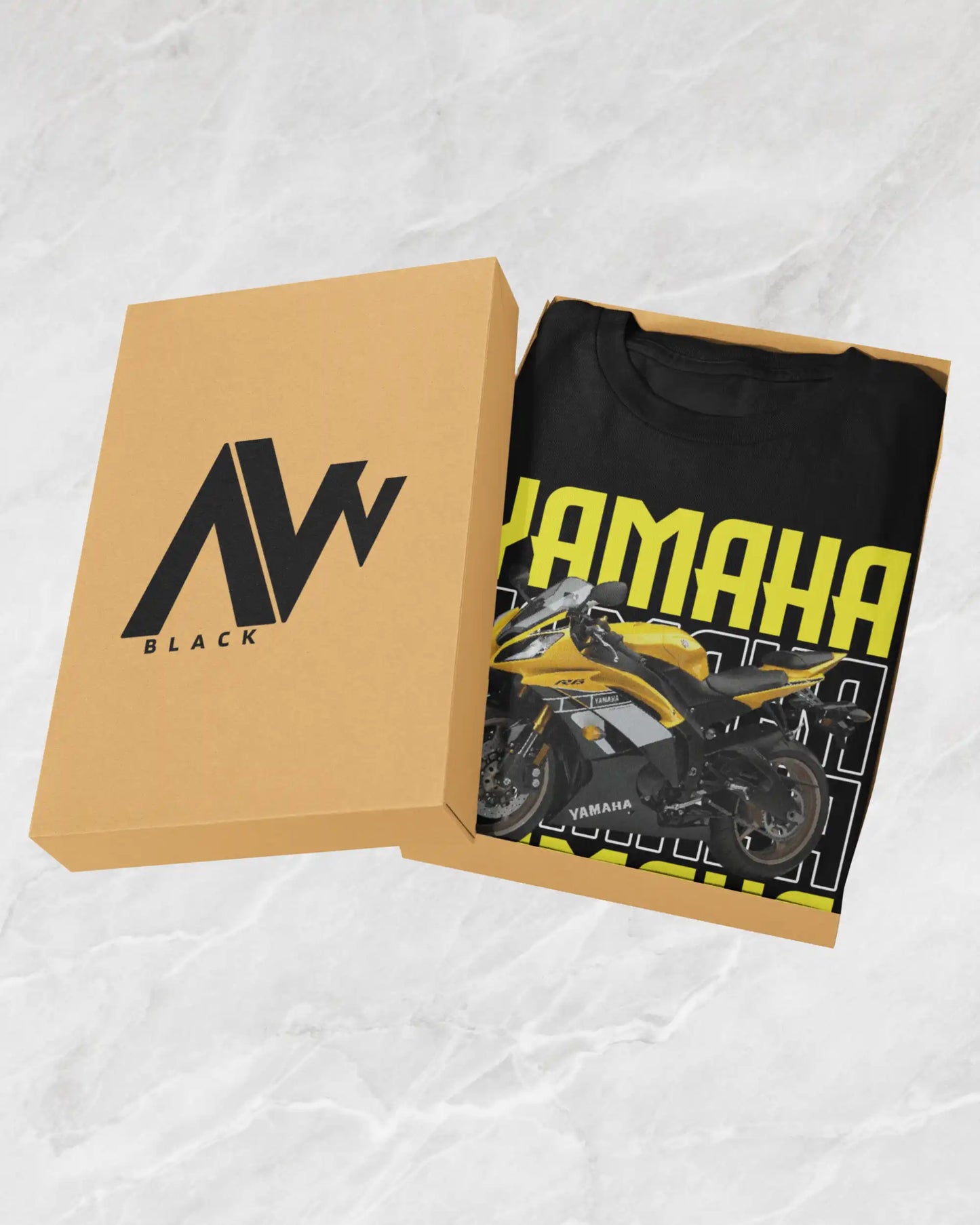 Yamaha R6 Motorcycle Bike T-Shirt  | Multi-Fit Premium 180 GSM | S-7XL