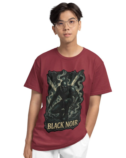 Black Noir Plus-Size T-Shirt | 180 GSM The Boys Graphic Tee S–7XL | AWBlack