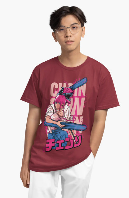 AWBlack chainsoul-demon-anime-premium-tshirt