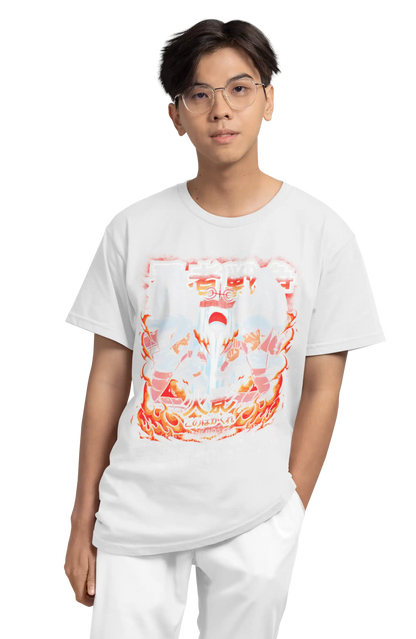 Hashirama vs Madara Naruto Anime T-Shirt | Multi-Fit Premium 180 GSM Cotton | S-7XL