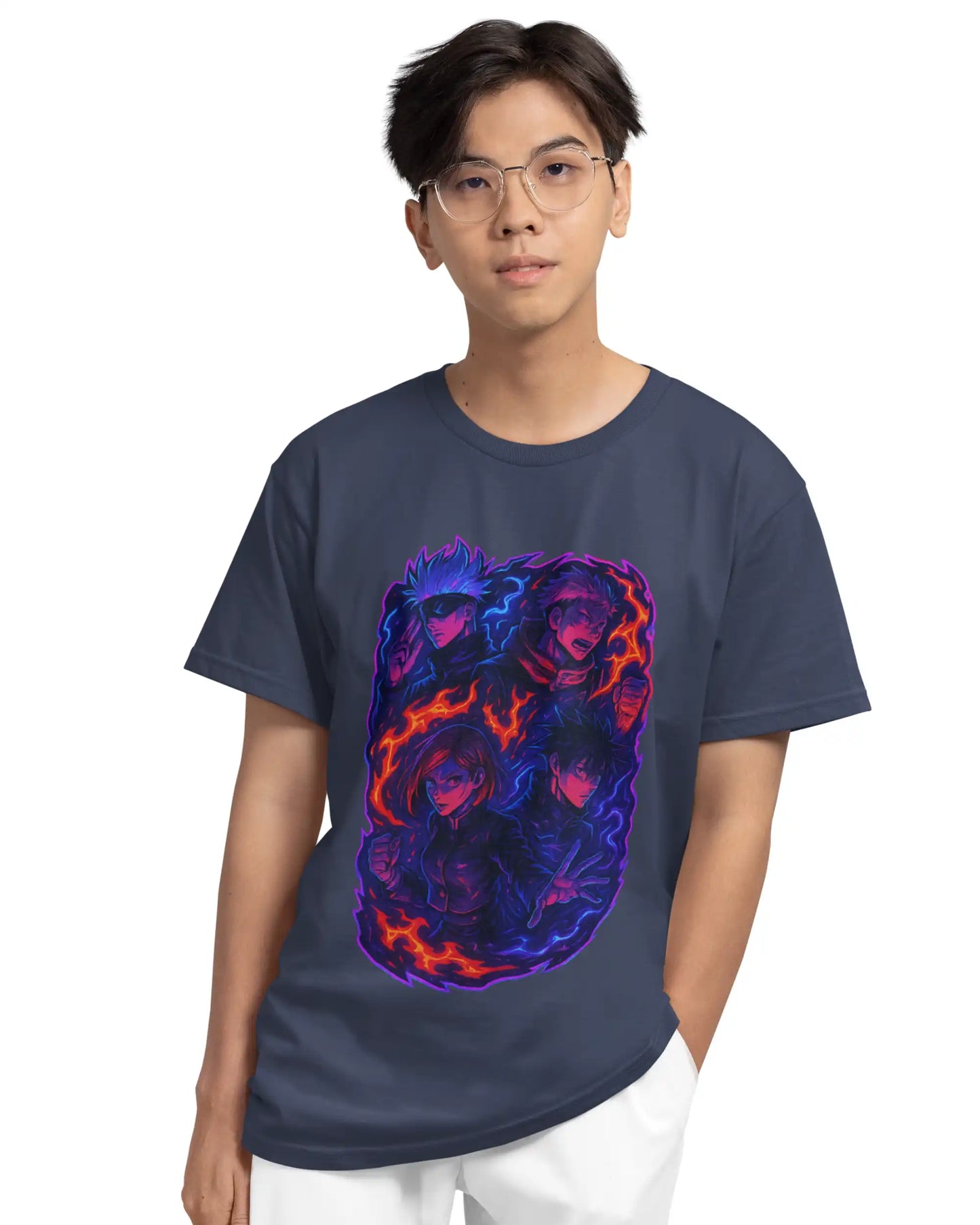 AWBlack jujutsu-kaisen-main-sorcerers-premium-multi-fit-tshirt