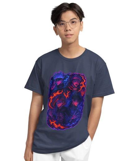 AWBlack jujutsu-kaisen-main-sorcerers-premium-multi-fit-tshirt