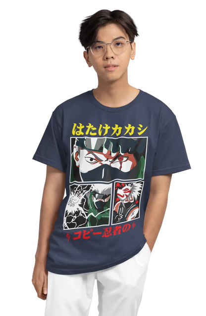 Kakashi Sharingan T-Shirt | Multi-Fit Premium 180 GSM | S-7XL