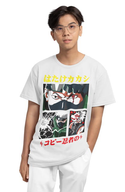 Kakashi Sharingan T-Shirt | Multi-Fit Premium 180 GSM | S-7XL