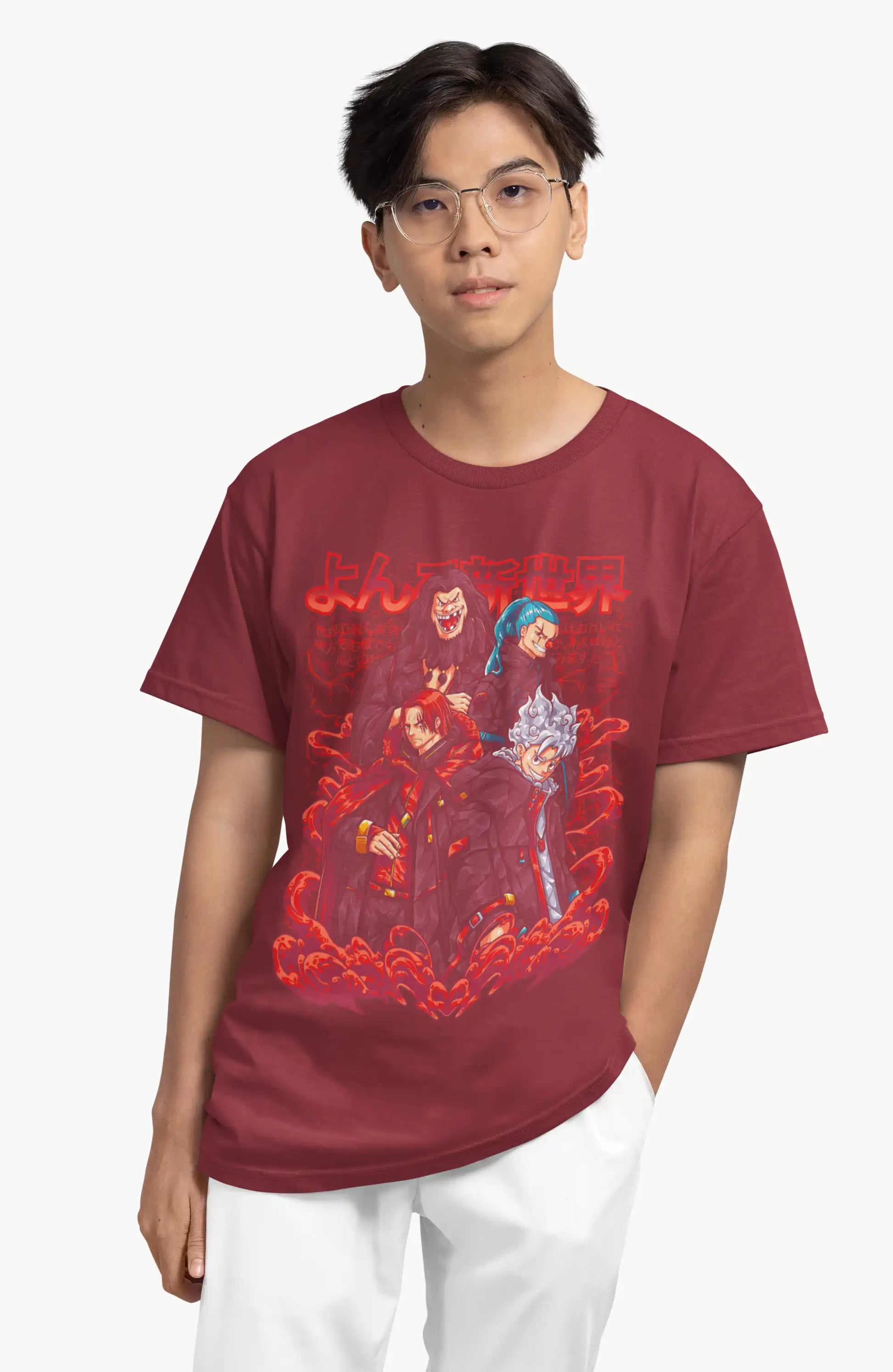 AWBlack one-piece-warriors-anime-premium-tshirt