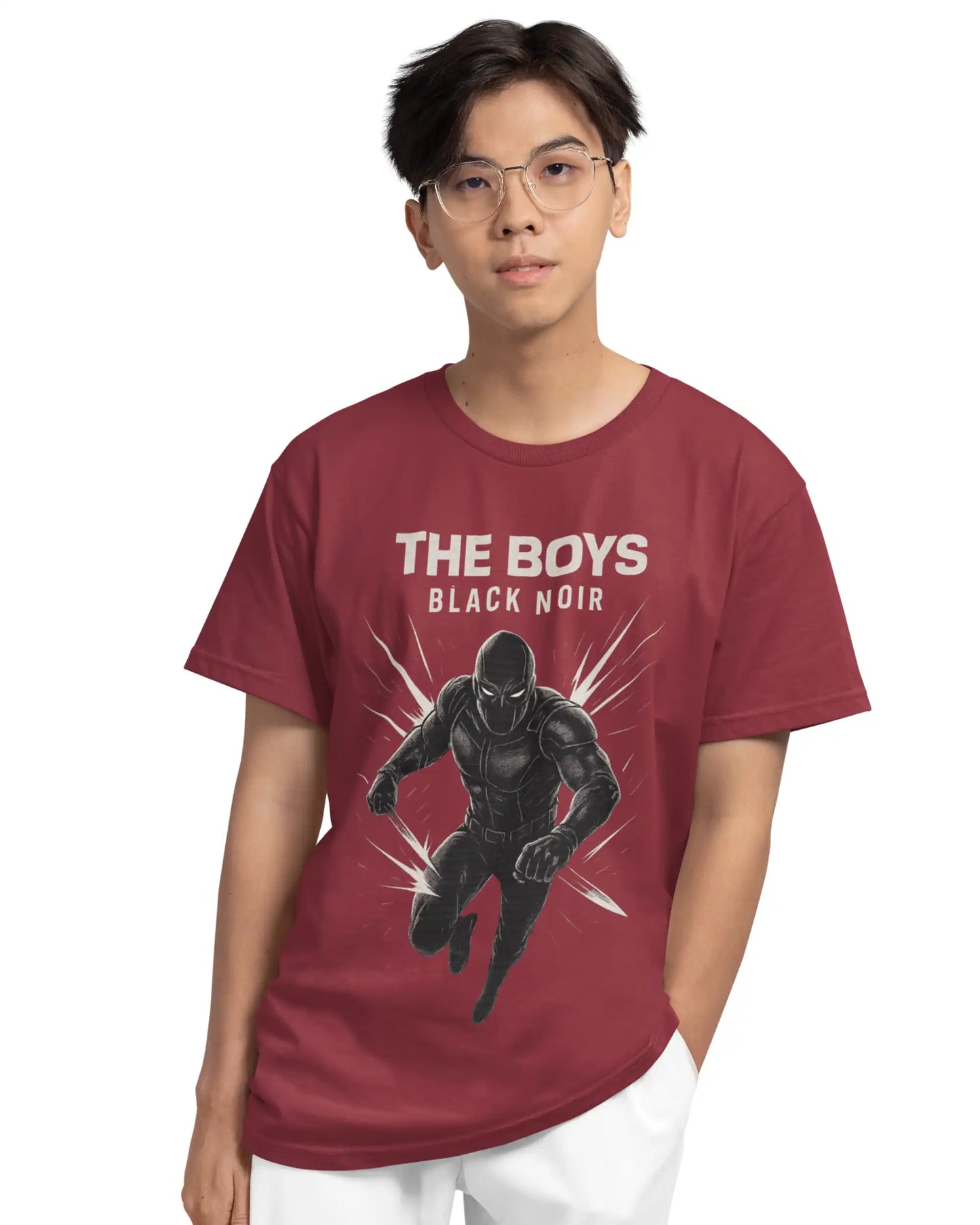 Muted Black Noir The Boys T-Shirt | Multi-Fit Premium 180 GSM | S-7XL