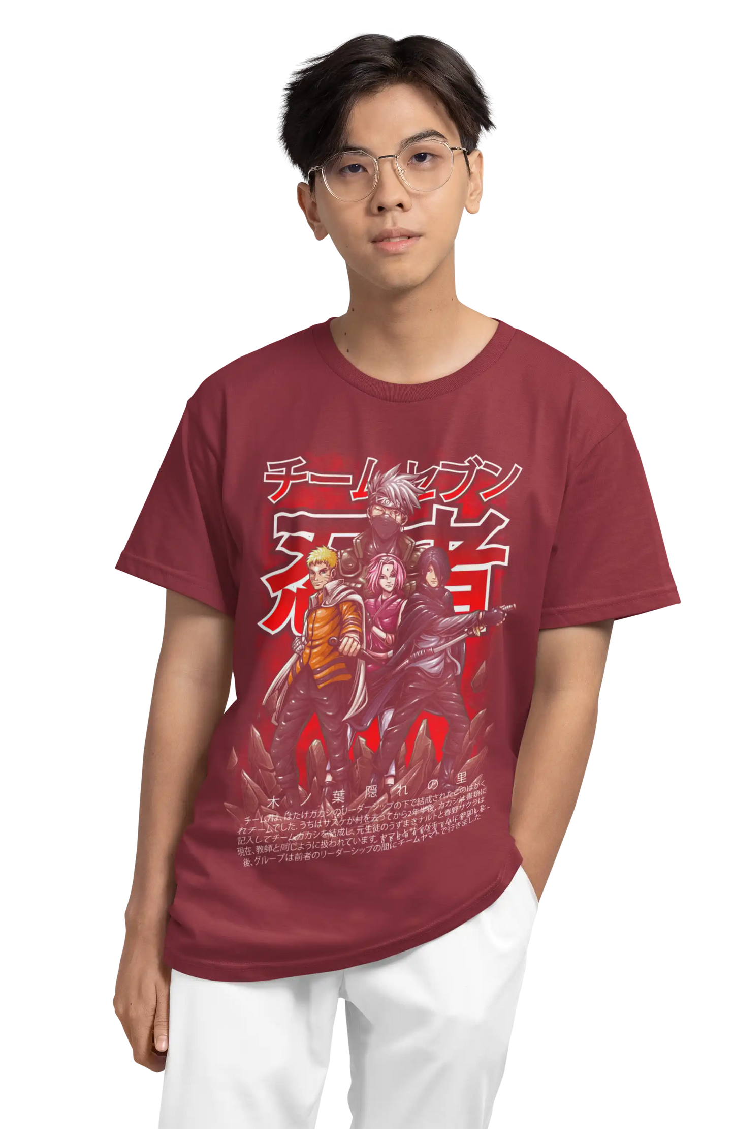 Next-Gen Shinobi Naruto Anime T-Shirt | Multi-Fit Premium 180 GSM Cotton | S-7XL