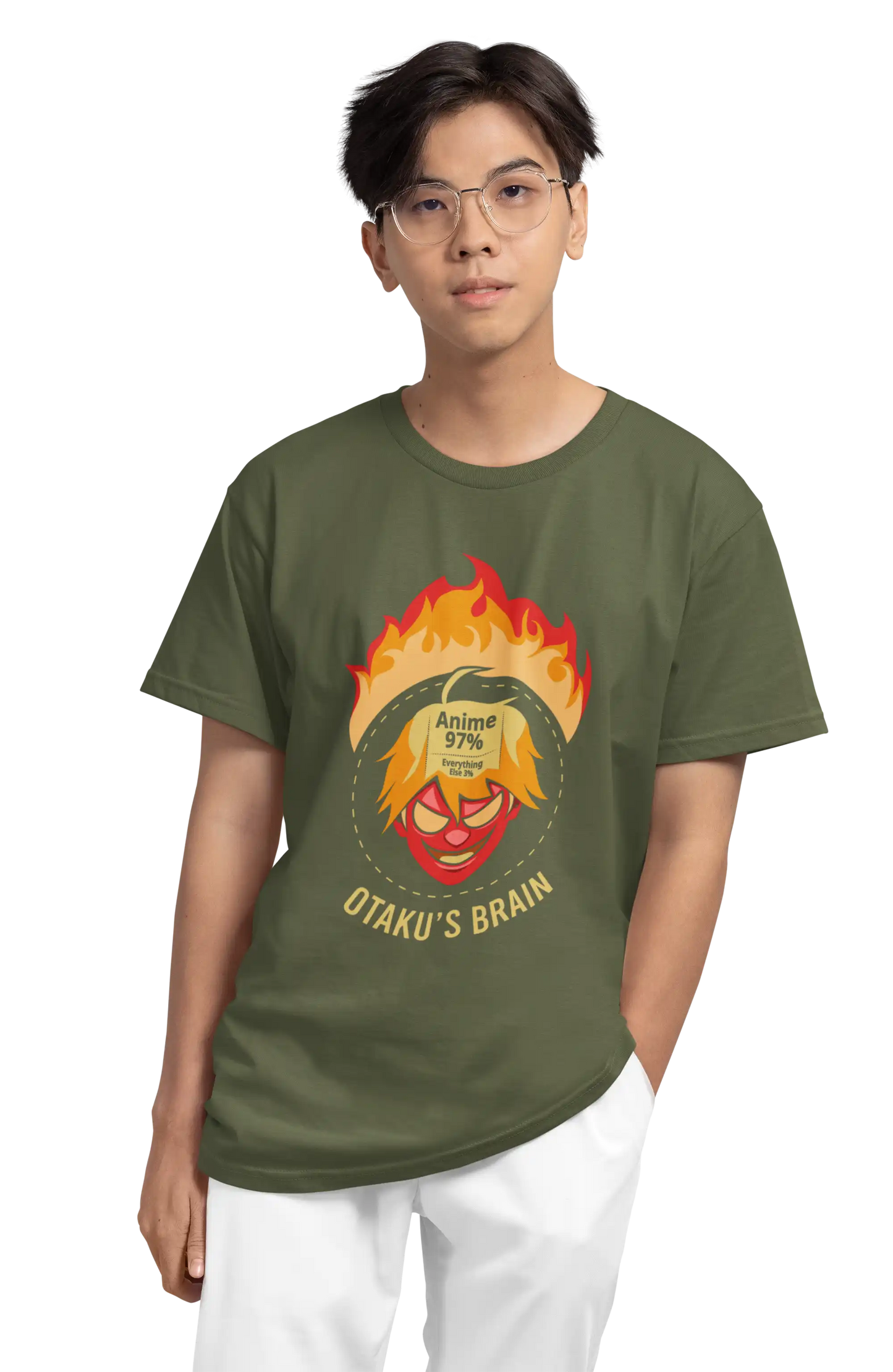 Anime Power T-Shirt | Multi-Fit Premium 180 GSM Cotton | S–7XL