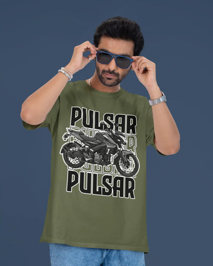 Pulsar NS 200 Motorcycle Bike T-Shirt  | Multi-Fit Premium 180 GSM | S-7XL