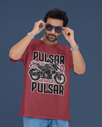 Pulsar NS 200 Motorcycle Bike T-Shirt  | Multi-Fit Premium 180 GSM | S-7XL