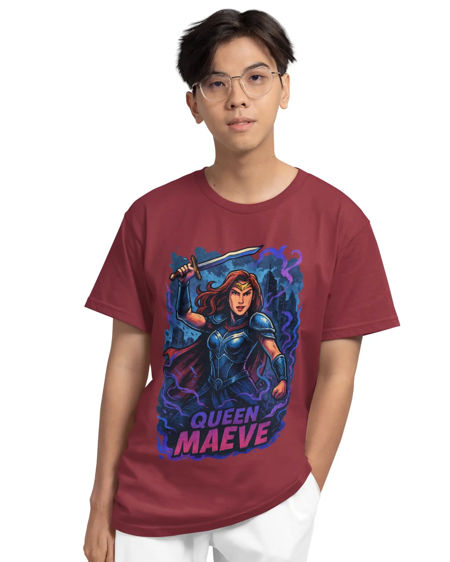 Queen Maeve Plus-Size T-Shirt | 180 GSM The Boys Graphic Tee S–7XL | AWBlack