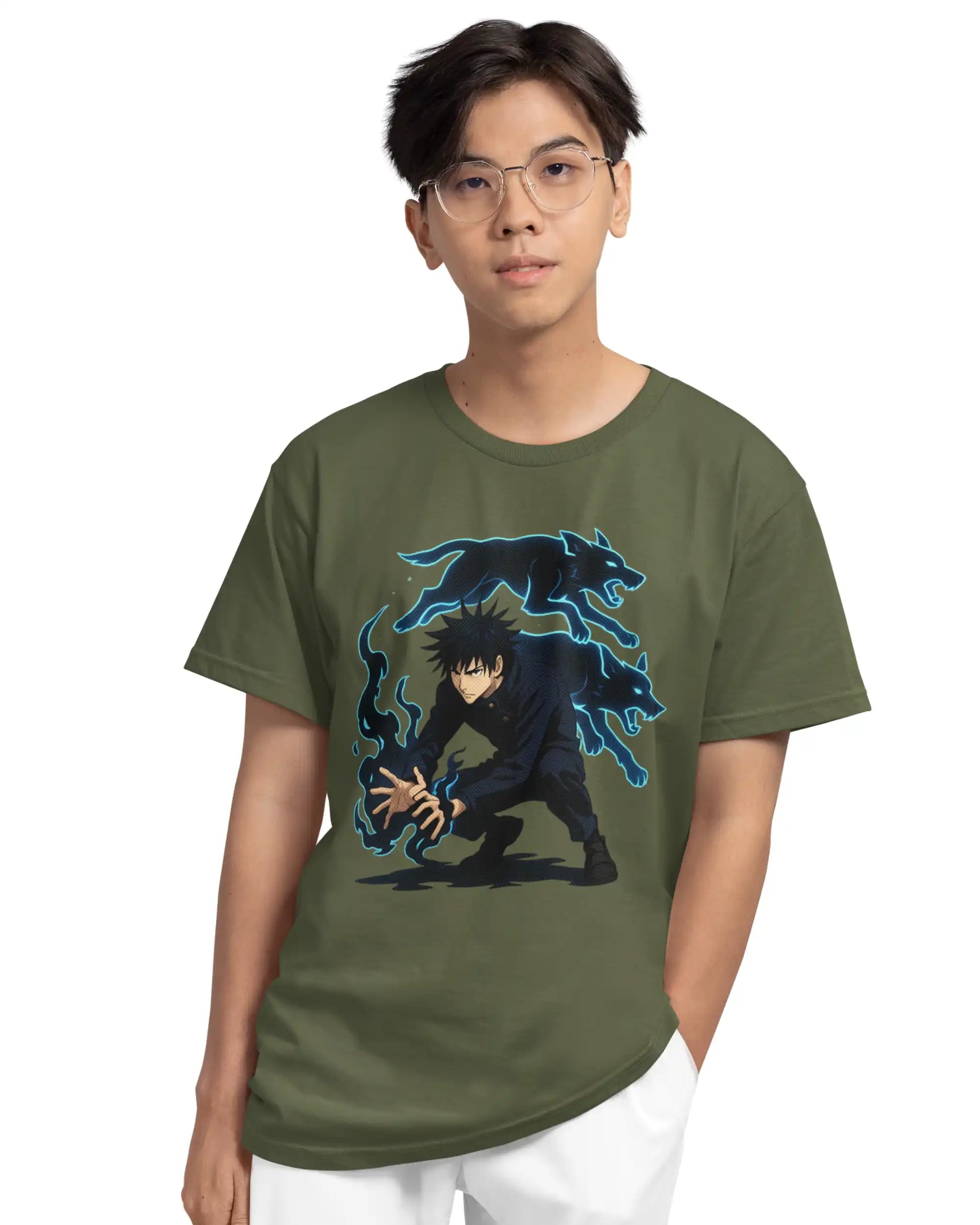 AWBlack shadow-summoner-spirit-wolves-premium-multi-fit-tshirt