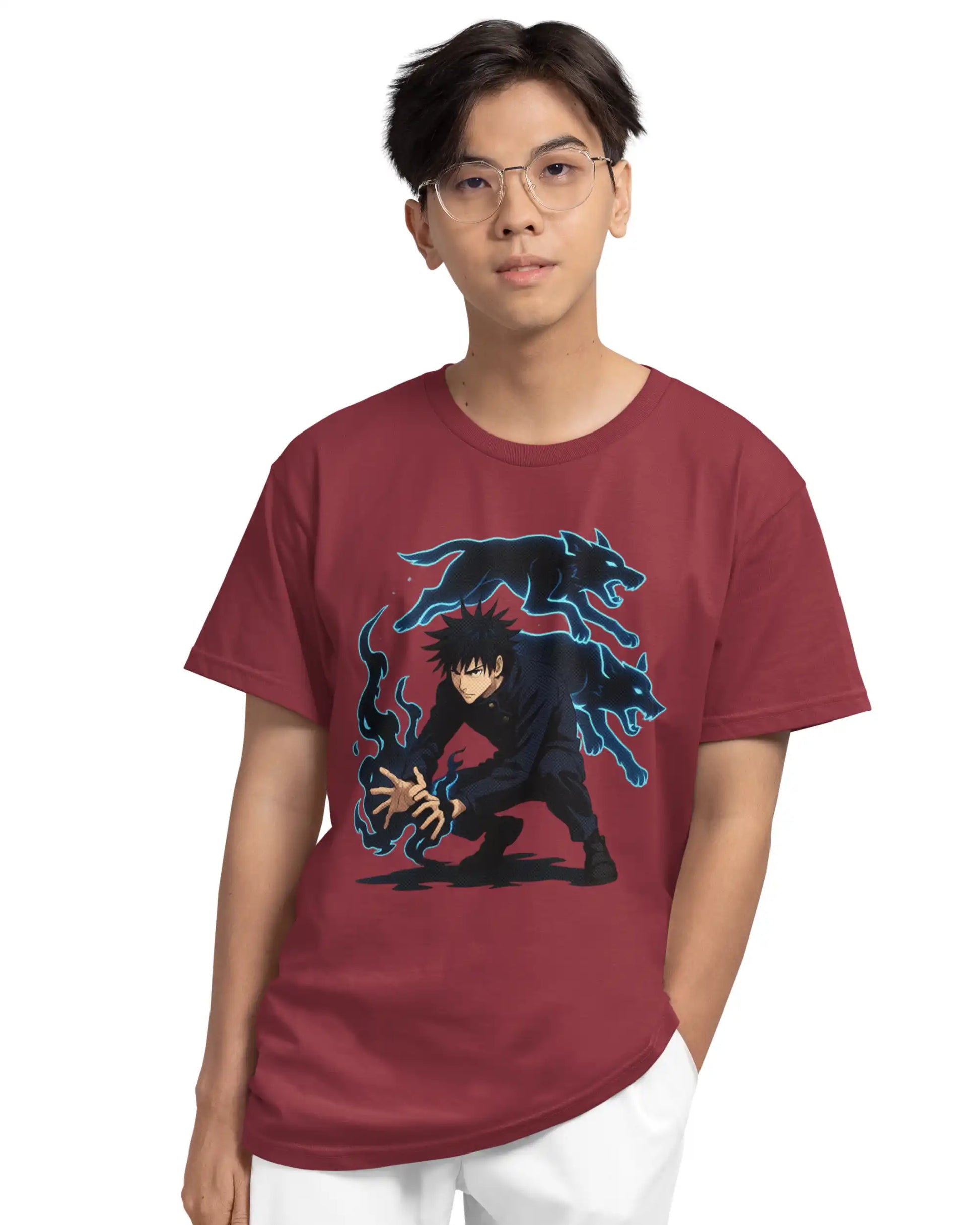 AWBlack shadow-summoner-spirit-wolves-premium-multi-fit-tshirt