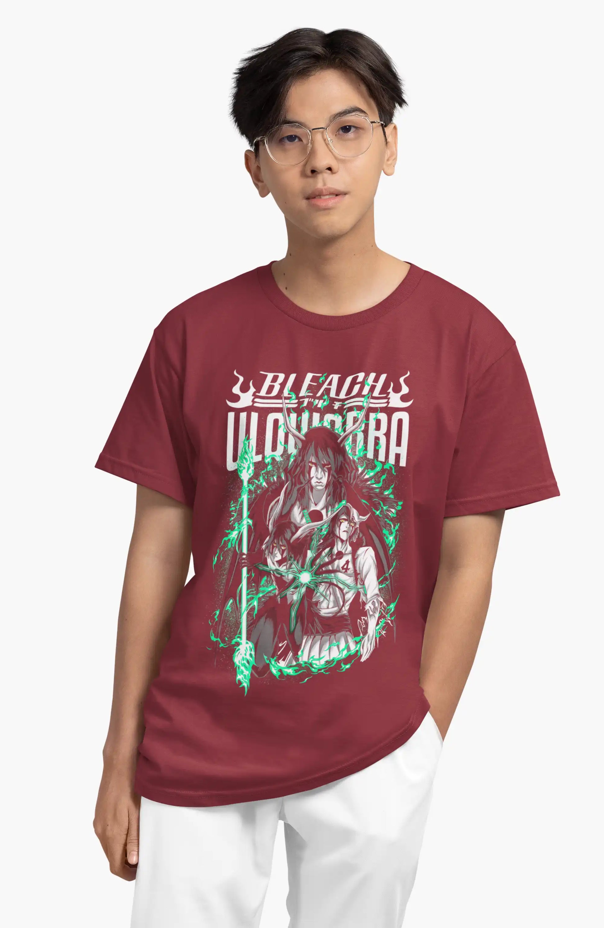 AWBlack ulquiorra-bleach-anime-premium-tshirt