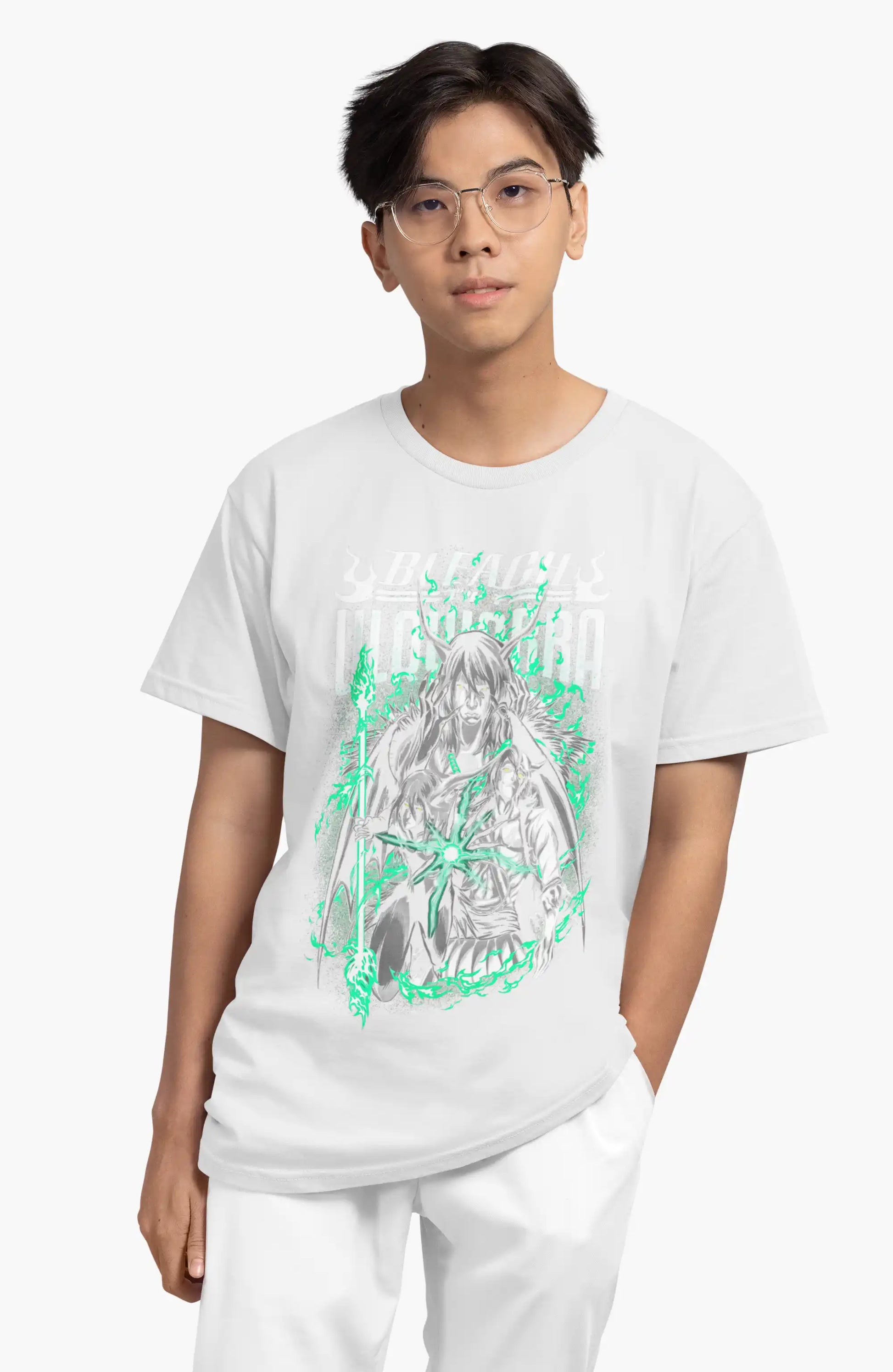 AWBlack ulquiorra-bleach-anime-premium-tshirt