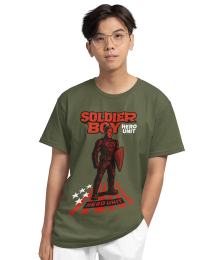 Soldier Boy HERO Edition The Boys T-Shirt | Multi-Fit Premium 180 GSM | S-7XL