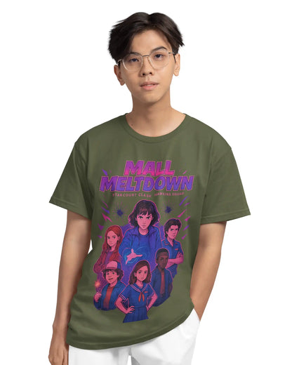 Stranger Things Hawkins Squad T-Shirt | Multi-Fit Premium 180 GSM | S-7XL