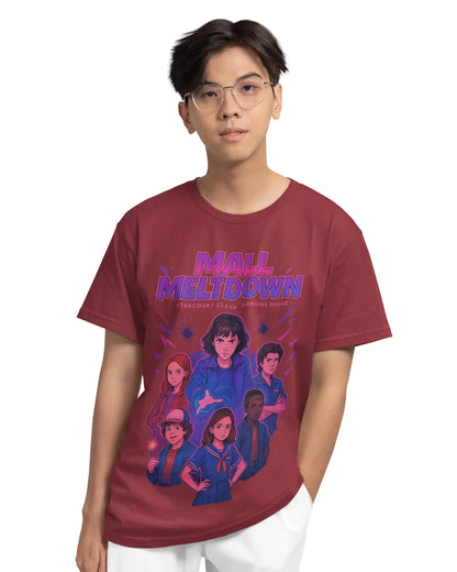 Stranger Things Hawkins Squad T-Shirt | Multi-Fit Premium 180 GSM | S-7XL