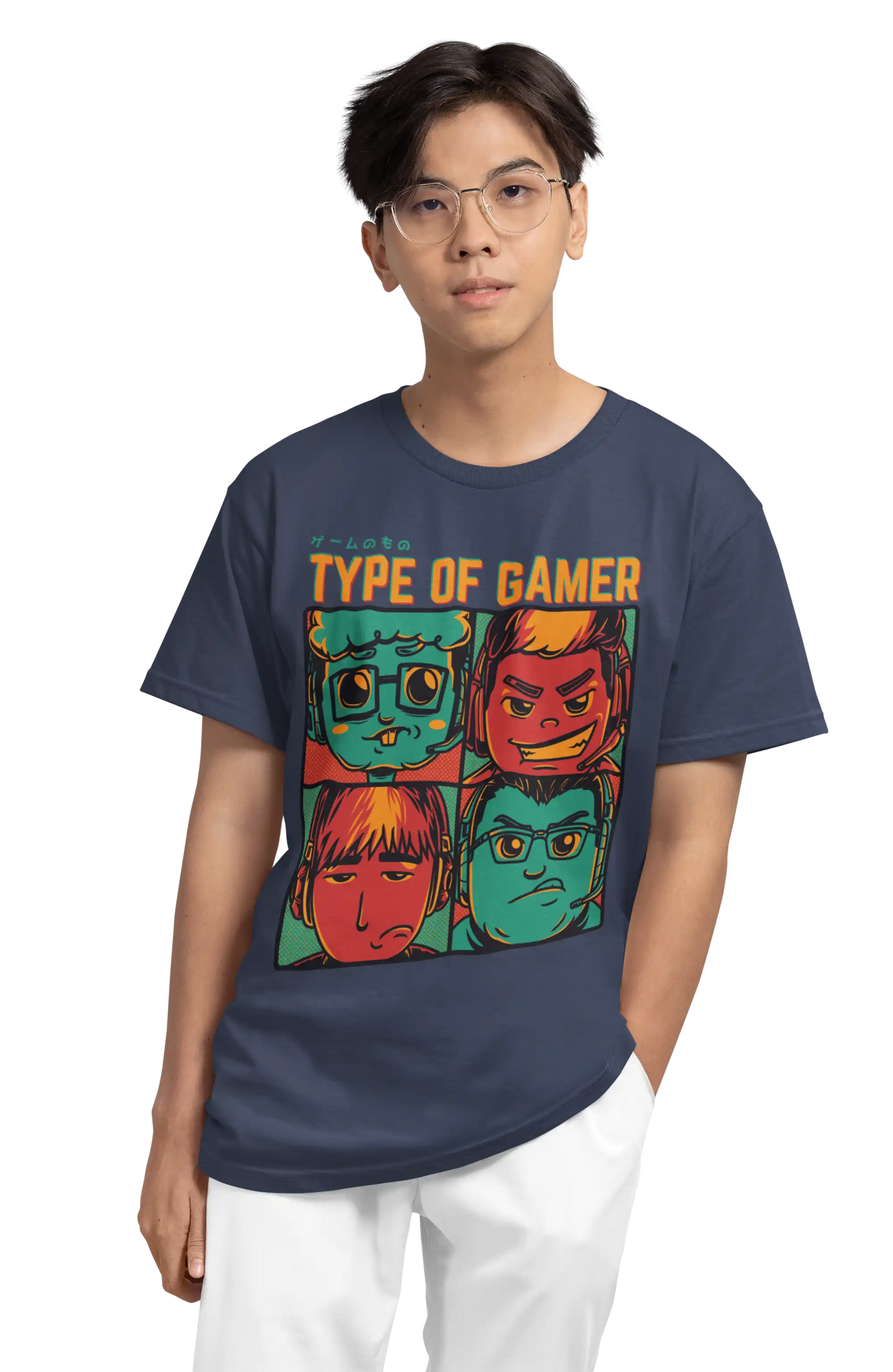 The Gamer Anime T-Shirt | Multi-Fit Premium 180 GSM Cotton | S–7XL