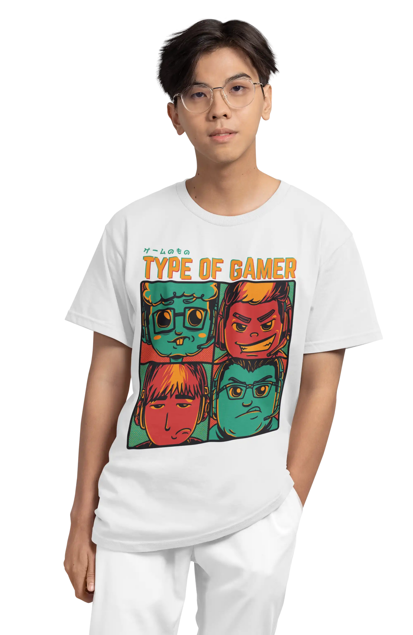The Gamer Anime T-Shirt | Multi-Fit Premium 180 GSM Cotton | S–7XL