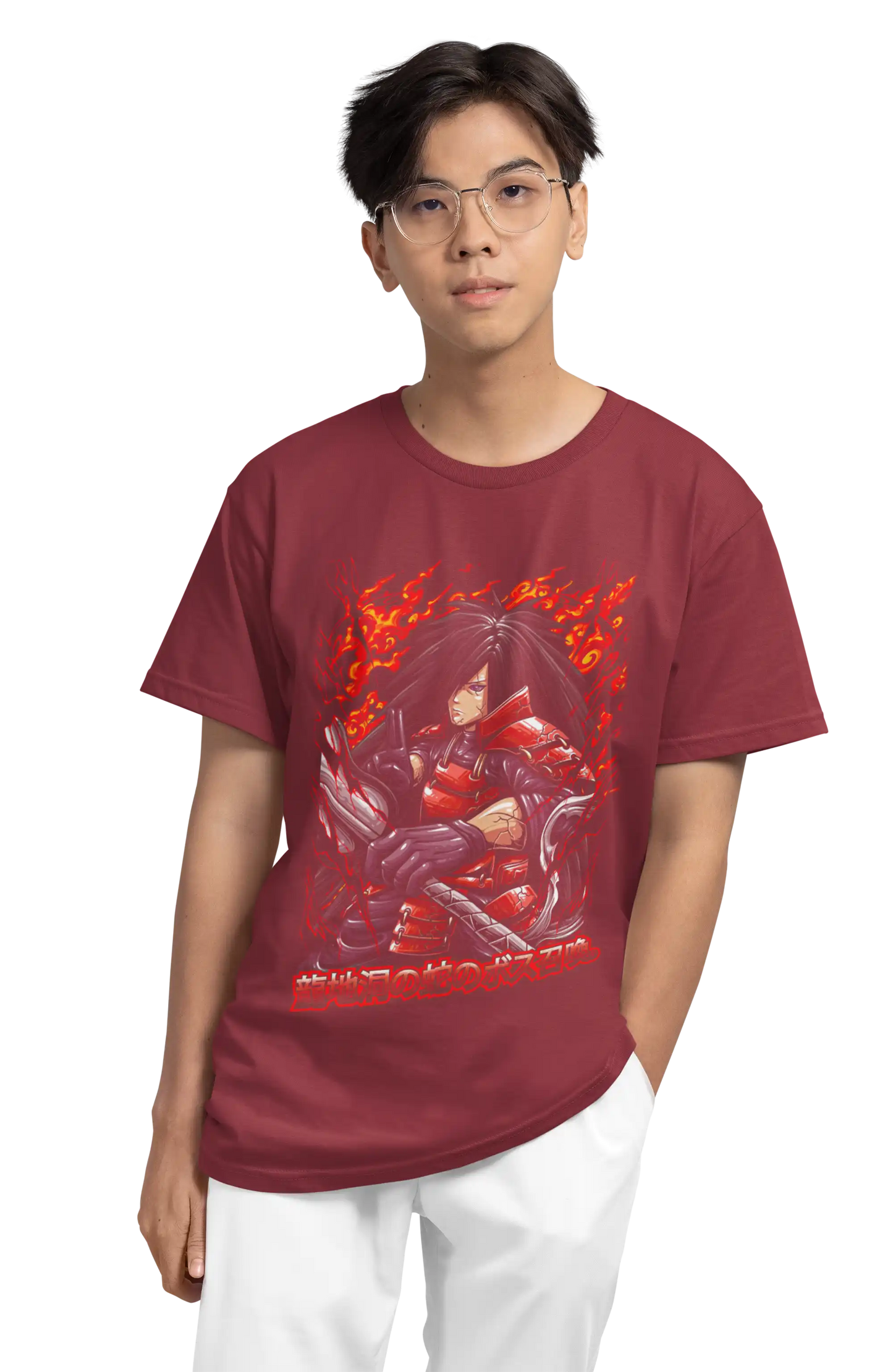 Naruto Uchiha Inferno Plus-Size T-Shirt | Multi-Fit Premium 180 GSM | S–7XL