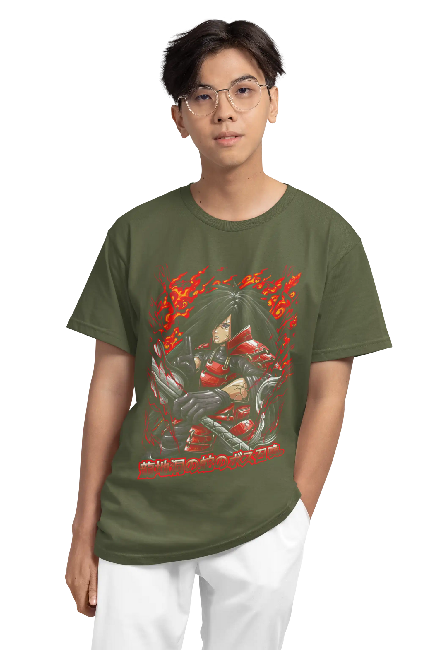 Naruto Uchiha Inferno Plus-Size T-Shirt | Multi-Fit Premium 180 GSM | S–7XL