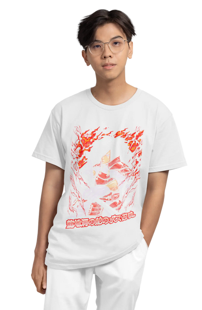 Naruto Uchiha Inferno Plus-Size T-Shirt | Multi-Fit Premium 180 GSM | S–7XL