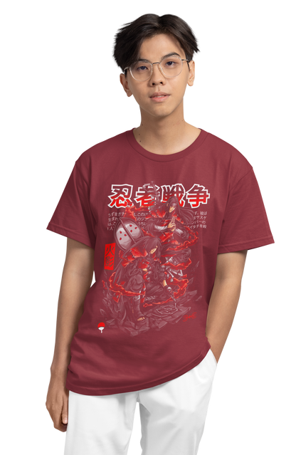 Naruto Uchiha Legend Plus-Size T-Shirt | Multi-Fit Premium 180 GSM | S–7XL
