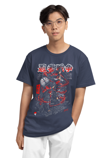 Naruto Uchiha Legend Plus-Size T-Shirt | Multi-Fit Premium 180 GSM | S–7XL