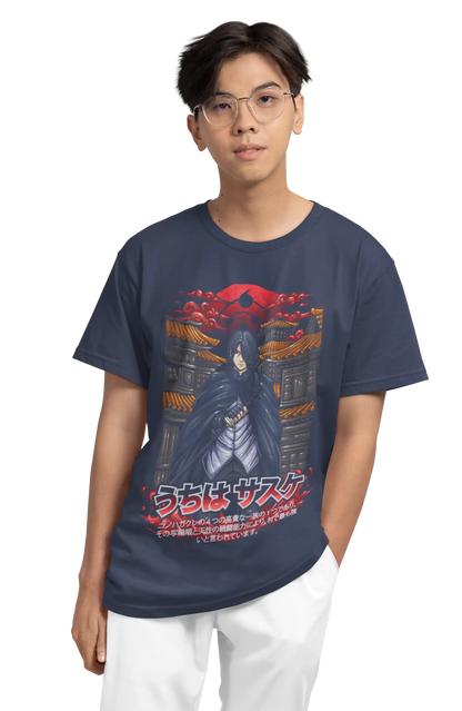 Uchiha Vengeance T-Shirt | Multi-Fit Premium 180 GSM Cotton | S-7XL