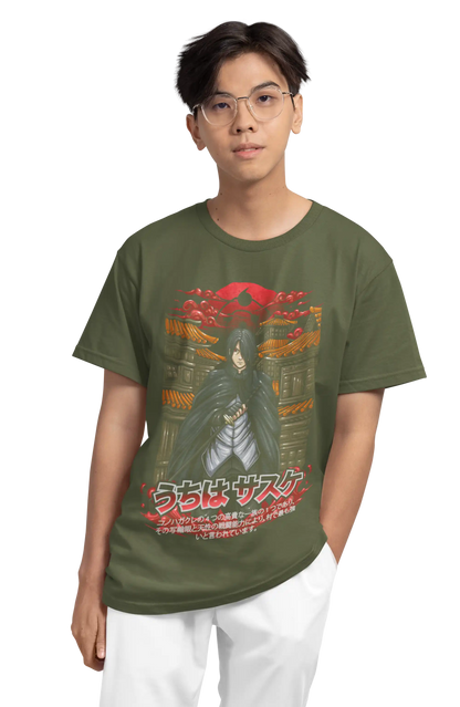 Uchiha Vengeance T-Shirt | Multi-Fit Premium 180 GSM Cotton | S-7XL