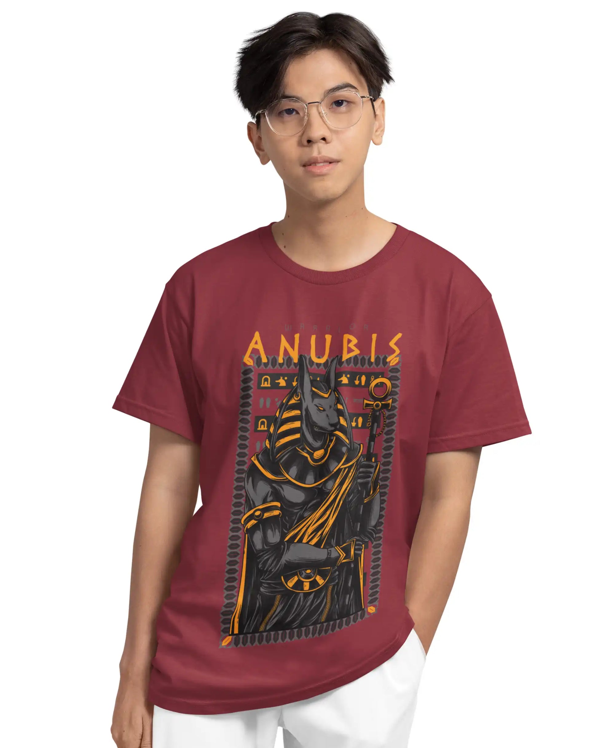 AWBlack warrior-anubis-guardian-premium-multi-fit-tshirt