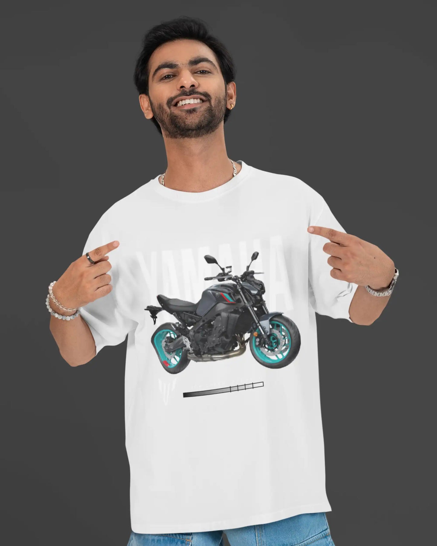 Yamaha MT-09 Motorcycle  Bike T-Shirt  | Multi-Fit Premium 180 GSM | S-7XL