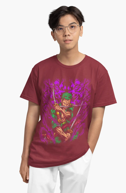 AWBlack zoro-one-piece-anime-premium-tshirt