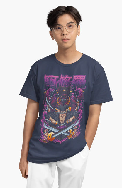 AWBlack zoro-warrior-one-piece-anime-tshirt