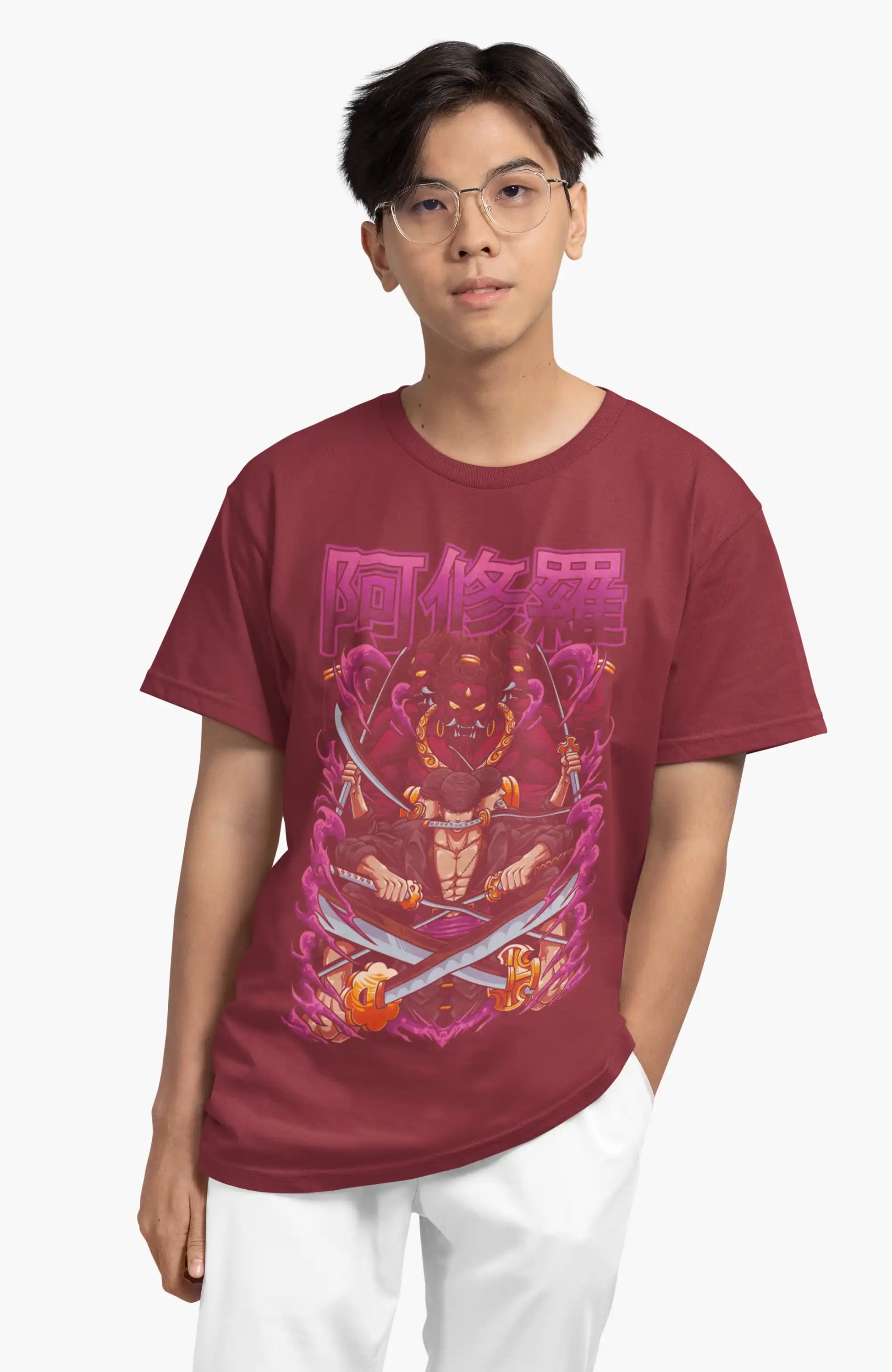 AWBlack zoro-warrior-one-piece-anime-tshirt