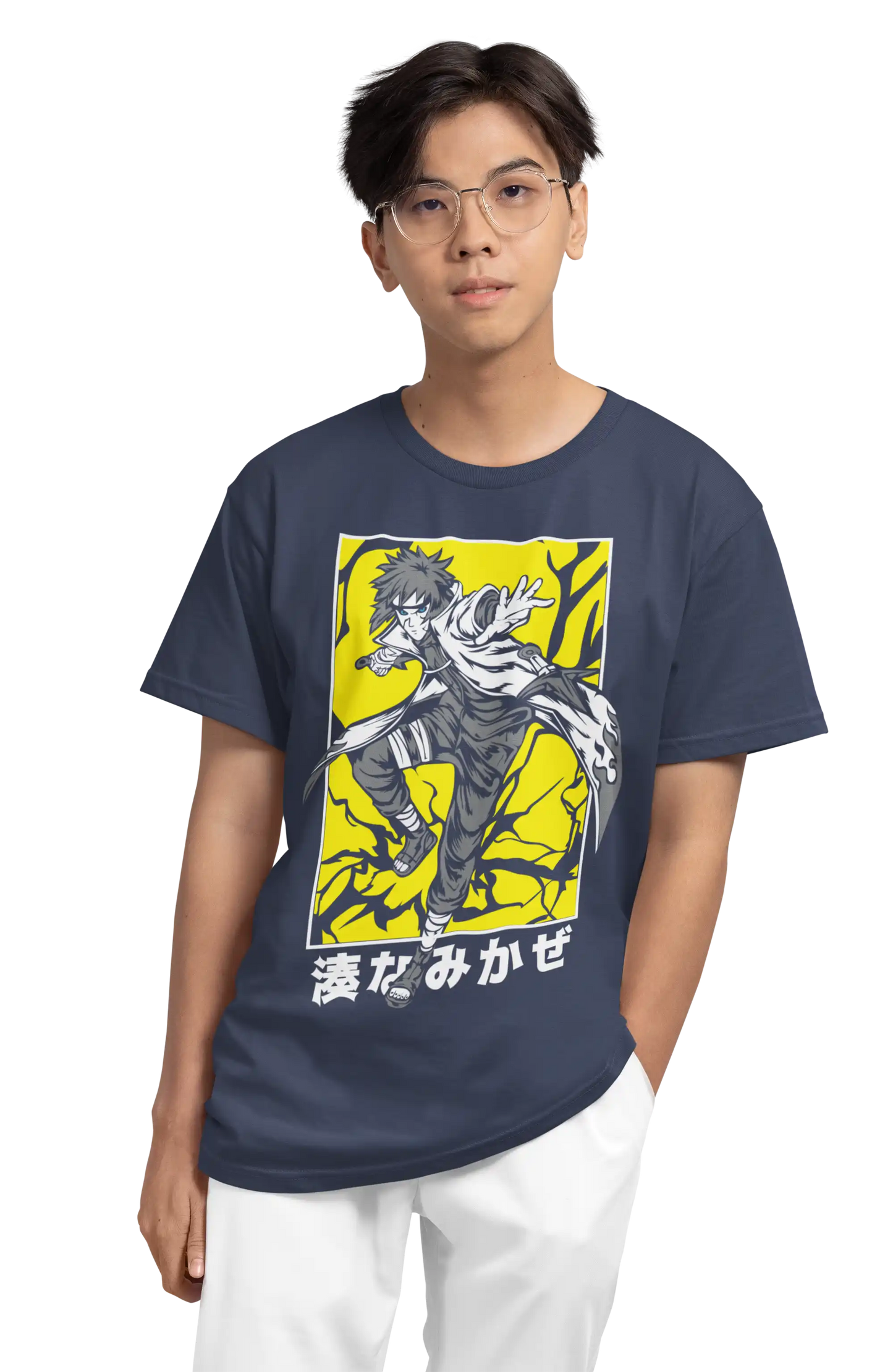 Minato Naruto T-Shirt | Multi-Fit Premium 180 GSM Cotton | S–7XL
